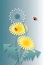 Nursery illustration series with dandelions (4) by Atelier Hedy Marguerite thumbnail