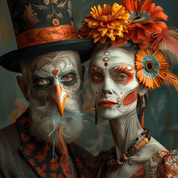 Birds of paradise by Ton Kuijpers