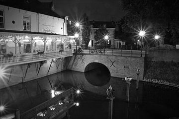 Oude Dieze Den Bosch zwart- wit van Jasper van de Gein Photography