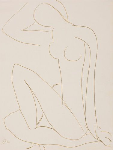 Henri Matisse, Nu assis 
