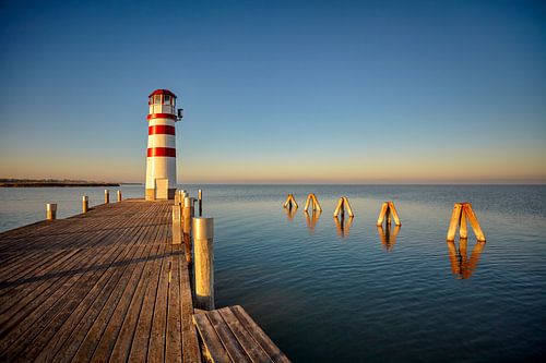 Vuurtoren bij Podersdorf am See