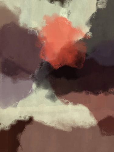 Vibrant abstract expression by Dina Dankers