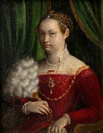 Self portrait of Lavinia Fontana, Lavinia Fontana