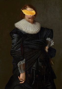 Portrait of a Man van Gisela- Art for You
