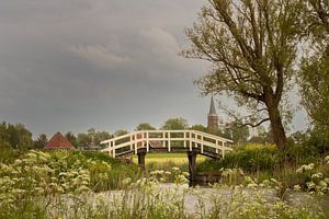 Skyline von Dedgum in Friesland