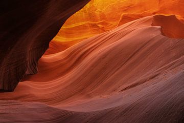 La pierre rouge dans le canyon des antilopes à la page États-Unis sur Marco Leeggangers