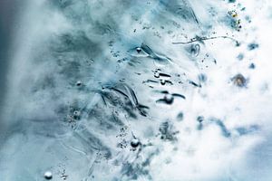 Bleu Abstrait | Visage | Photo Fine Art