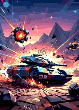 Armée de chars d'assaut pubg sur Leader Fc