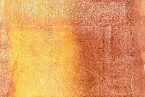 Minimalistisch abstract in warme gouden tinten