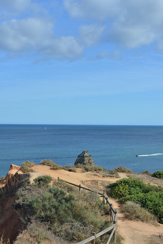 The rugged, enchanting Praia do Pinhão in Lagos – Algarve