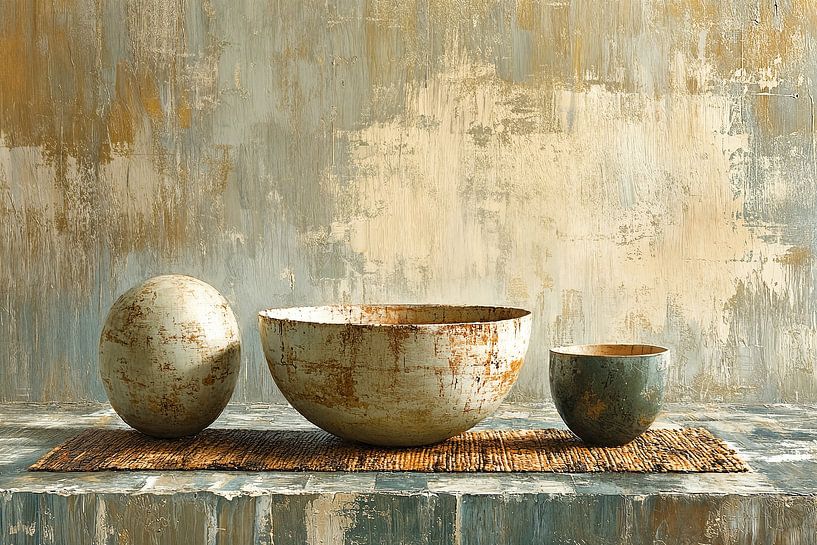 Abstract Earth tones by Art Whims