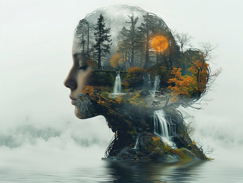 Collage | Modern von Wunderbare Kunst