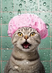Bathtime Stories (about clean cats) sur Marja van den Hurk