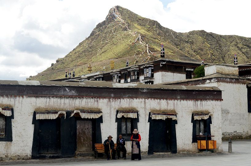 Locals op de Tibetaanse hoogvlakte van Zoe Vondenhoff