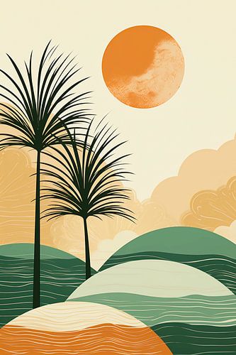 Coucher de soleil en Afrique