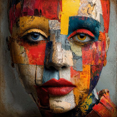 Mixed Media Beauty by Harry Hadders Design