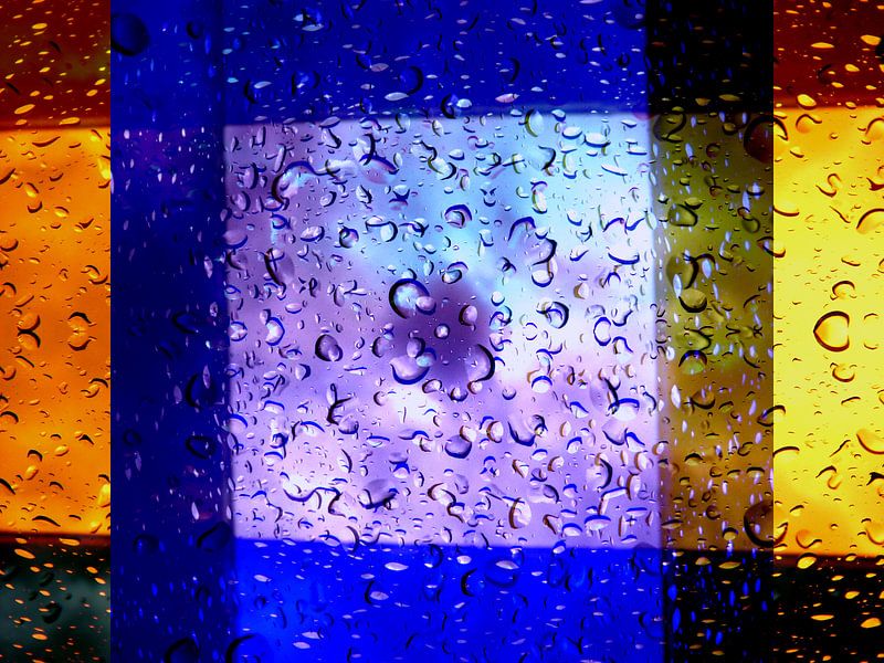 Color Rain by Heidrun Carola Herrmann