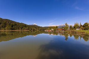 Prachtige nazomerdag aan de Wildsee in Tirol van Christina Bauer Photos