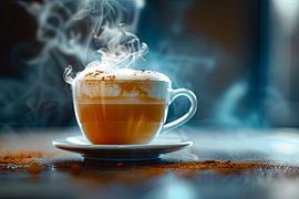 eine Tasse Kaffee oder Cappuccio von Egon Zitter