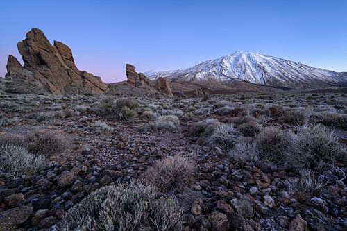 The Blue Hour on Mount Teide – a volcanic landscape at dawn on Tenerife
