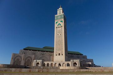 Die Hassan II. Moschee ist eine Moschee in Casablanca, Marokko. von Tjeerd Kruse