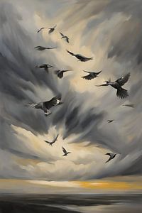 Point de vue des aigles 1.1 Peinture