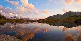 At the blue hour at Krummschnabelsee