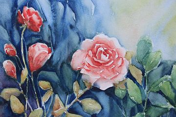 ? Fluistering van Rozen – Bloem van de liefde ❤️ van Anja Zinken Bertens