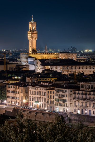 Avond in Florence - Italie van Roy Poots