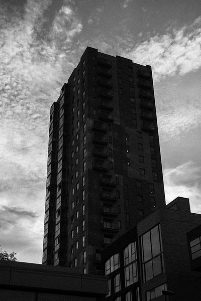 Black and White Exterior | Amsterdam | The Netherlands Travel Photography by Dohi Media