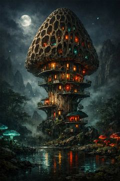 Mycelium Metropolis - Tour fongique surréaliste sur Avinigav