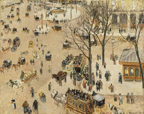 La Place due Théâtre Français, Camille Pissarro, Camille Pissarro.