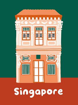 Singapur - Traditionelles Peranakan-Haus