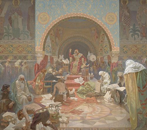 De Boheemse Koning Prmysl Otakar II: De Unie van de Slavische Dynastieën, Alphonse Mucha
