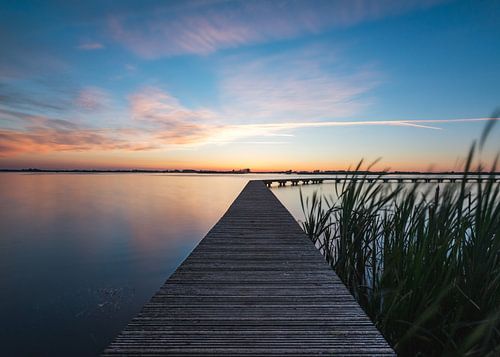 Sunset in 't Roegwold