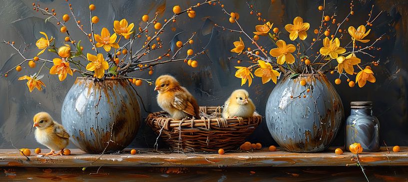 Fleurs modernes 5042 par Caprices d'Art