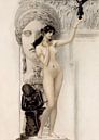 Allegorie der Bildhauerei - Gustav Klimt von Gisela- Art for You Miniaturansicht