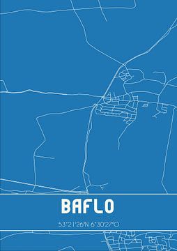 Blueprint | Map | Baflo (Groningen) by Rezona