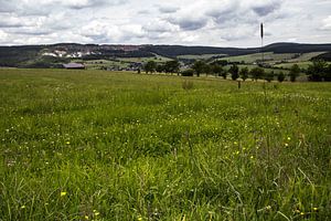Landschap in Sauerland.