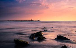 Zonsondergang in Scheveningen