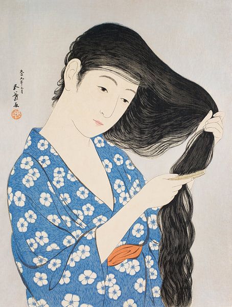 Vintage Japanese Art by Hello Pompoyo