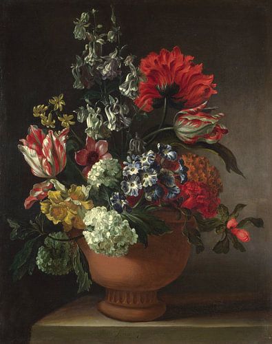 Eine Schale voller Blumen, Marie Blancour