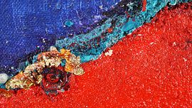 # A15, Ausschnitt von #A1-Serie, 20 x 35 cm by Erich Keller