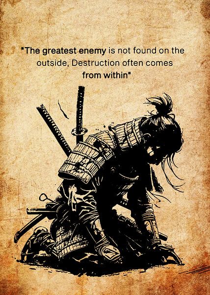 samoerai van XIAO AHKI