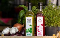 colourful olive oil