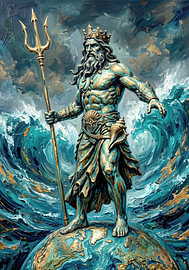 Poseidon – Herrscher der Meere von AidasignArt