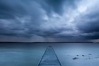 Regen over het Veerse meer van Ron Buist thumbnail