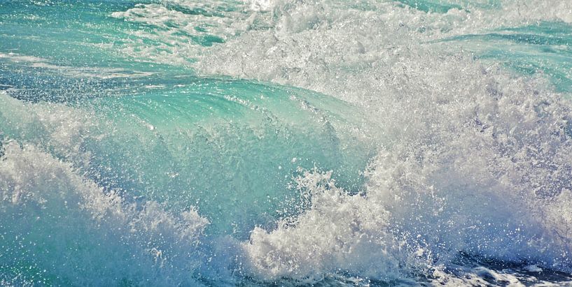 big baltic sea wave by Werner Lehmann