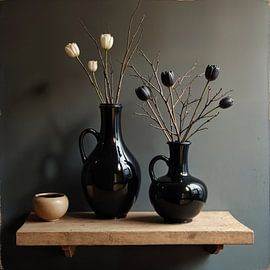 Still life Vase with Flowers by The Nudes Gallery