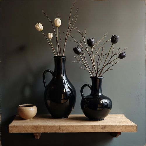 Stilleven Vaas met Bloemen